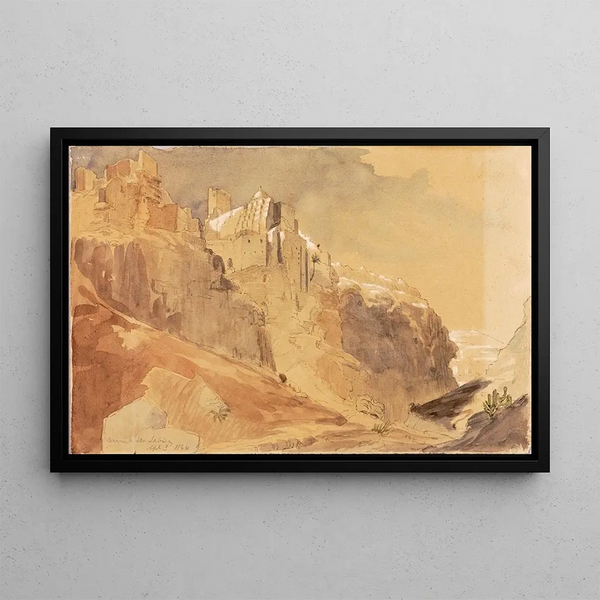 Convent of San Sabi - Miner Kilbourne Kellogg — framed artwork on a wall