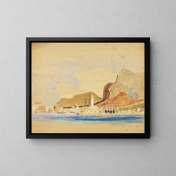 Moli in Palermo - Miner Kilbourne Kellogg — framed artwork on a wall