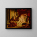 Oriental Princess after the bath - Miner Kilbourne Kellogg — framed artwork on a wall