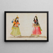 Women of Persia 3 - Miner Kilbourne Kellogg — framed artwork on a wall