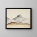 Radicofani Painting - Miner Kilbourne Kellogg — framed artwork on a wall