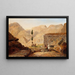 the summit of Mount Sinai with the chapel of Elijah - Miner Kilbourne Kellogg — framed artwork on a wall