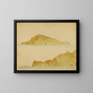 Zembra - Miner Kilbourne Kellogg — framed artwork on a wall
