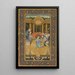 Jesus among the doctors in the Temple - Mir Kalan Khan — framed artwork on a wall