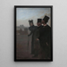 Passants - Mirosław Gajewski — framed artwork on a wall