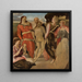 the Entombment of Christ - Konrad Krzyanowski — framed artwork on a wall