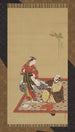 Samurai and Wakashu - Miyagawa Isshō — artwork view