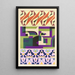 Abstract motif painting Portfolio Pl03 - Mizuki Heitaro — framed artwork on a wall