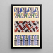 Portfolio of Abstract Patterns Pl06 - Mizuki Heitaro — framed artwork on a wall