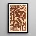 Portfolio of Abstract Patterns Pl07 - Mizuki Heitaro — framed artwork on a wall