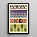 Portfolio of Abstract Patterns Pl09 - Mizuki Heitaro — framed artwork on a wall