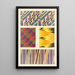 Portfolio of Abstract Patterns Pl12 - Mizuki Heitaro — framed artwork on a wall