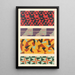Portfolio of Abstract Patterns Pl13 - Mizuki Heitaro — framed artwork on a wall