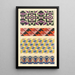 Portfolio of abstract patterns Pl17 - Mizuki Heitaro — framed artwork on a wall