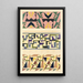 Portfolio of Abstract Patterns Pl18 - Mizuki Heitaro — framed artwork on a wall