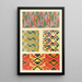 Portfolio of Abstract Patterns Pl22 - Mizuki Heitaro — framed artwork on a wall