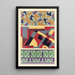 Portfolio of abstract patterns Pl23 - Mizuki Heitaro — framed artwork on a wall