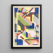 Portfolio of Abstract Patterns Pl26 - Mizuki Heitaro — framed artwork on a wall