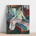 Reproduction of the painting Sitting Model Painting on the Couch - Edvard Munch