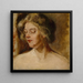 Studio Model Blonde Painting - Alice Pike Barney — framed artwork on a wall
