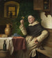 Monk tasting wine - Josef Wagner-Hhenberg — artwork view