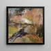 My Summer Studio - John Henry Twachtman — framed artwork on a wall