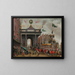 Joyful Entry of the Duke of Anjou in Antwerp on February 19, 1582 - Monogramist MHVH — framed artwork on a wall