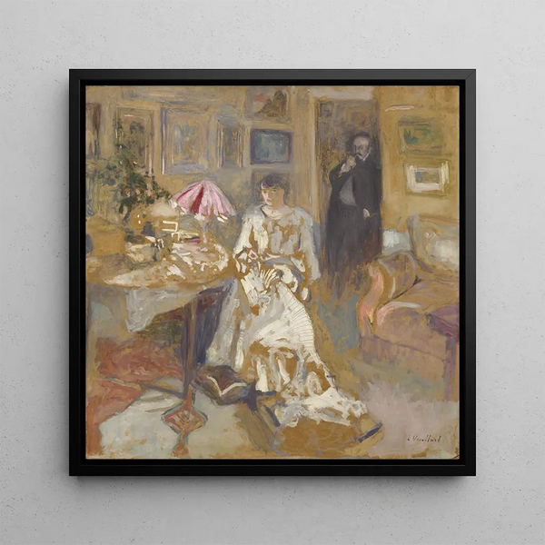 Monsieur et Madame Jos Hessel rue de Rivoli - Édouard Vuillard — wall display of the artwork