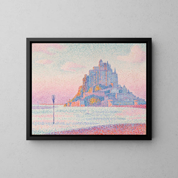 Mont Saint-Michel, Sunset – Paul Signac (1897)