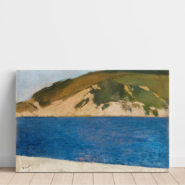 Reproduction of the painting Monte Ulía, San Sebastián (1917) - Joaquín Sorolla
