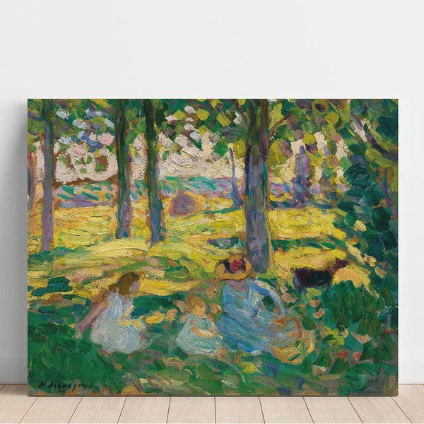 Reproduction of the painting Montévrain, la Partie de Campagne - Henri Lebasque