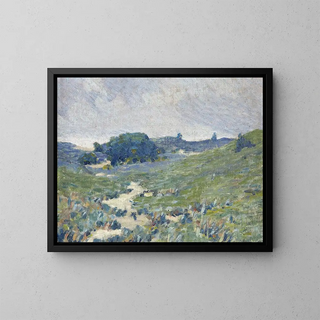 Untitled Painting - Morgan Colt — framed artwork on a wall