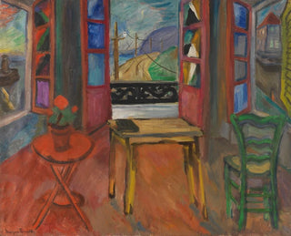 Les trois fenêtres - Morgan Russell — artwork view