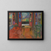 Les trois fenêtres - Morgan Russell — framed artwork on a wall