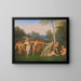 The Cycle of the Seasons' Life - Moritz August Retzsch — framed artwork on a wall