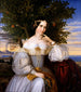Portrait of Charlotte de Rothschild - Moritz Daniel Oppenheim — artwork view