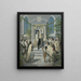 Chavouot Pentecôte - Moritz Daniel Oppenheim — framed artwork on a wall