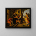 The Return of Tobiah - Moritz Daniel Oppenheim — framed artwork on a wall