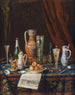 Still life with newspaper - Moritz Mansfeld — artwork view