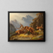 The Fight - Moritz Müller — framed artwork on a wall