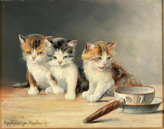 Three kittens - Moritz Müller — artwork view
