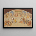 The Wartburg Singing Contest - Moritz von Schwind — framed artwork on a wall