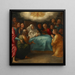 the Death of the Virgin - Giovanni Francesco Caroto — framed artwork on a wall