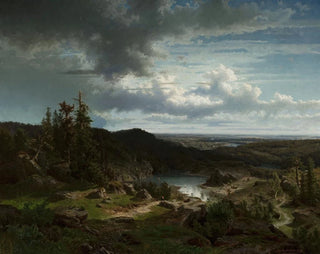 Landscape Painting - Morten Müller — artwork view