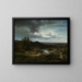Landscape Painting - Morten Müller — framed artwork on a wall