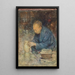 The Potter - Mortimer Menpes — framed artwork on a wall