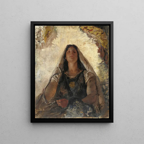 History - Mosè Bianchi — framed artwork on a wall