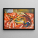 Pheasant - Moïse Kisling — framed artwork on a wall