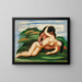 The Shipwreck - Moïse Kisling — framed artwork on a wall