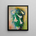 Light Painting - Moïse Kisling — framed artwork on a wall